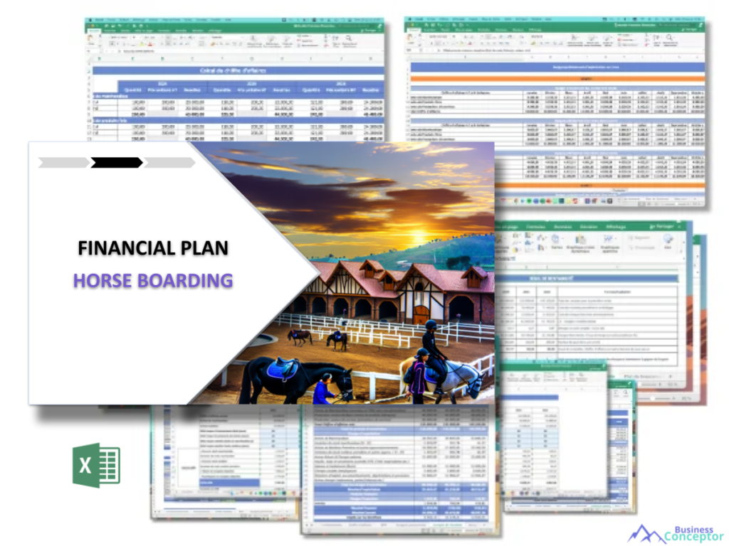 Cover Financial plan for Horse Boarding