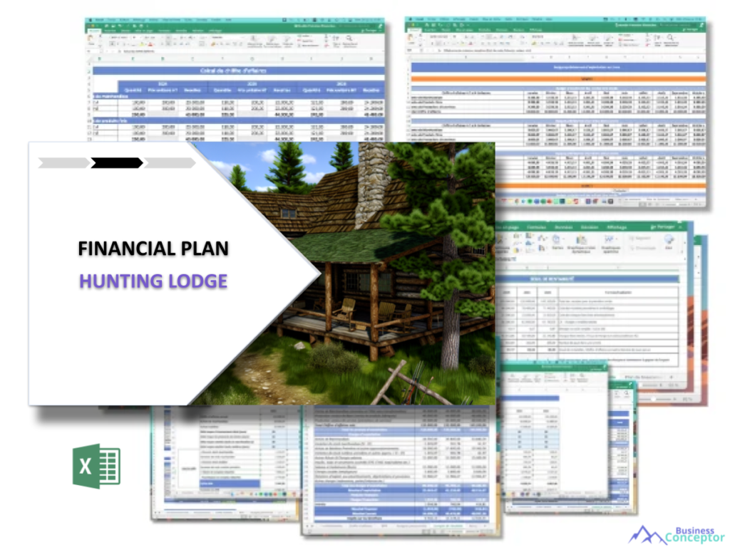 Cover Financial plan for Hunting Lodge