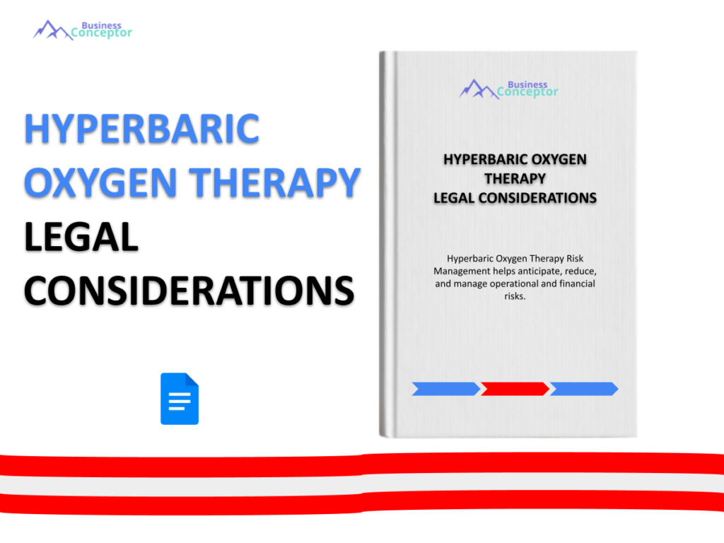 Cover LEGAL CONSIDERATIONS for Hyperbaric Oxygen Therapy
