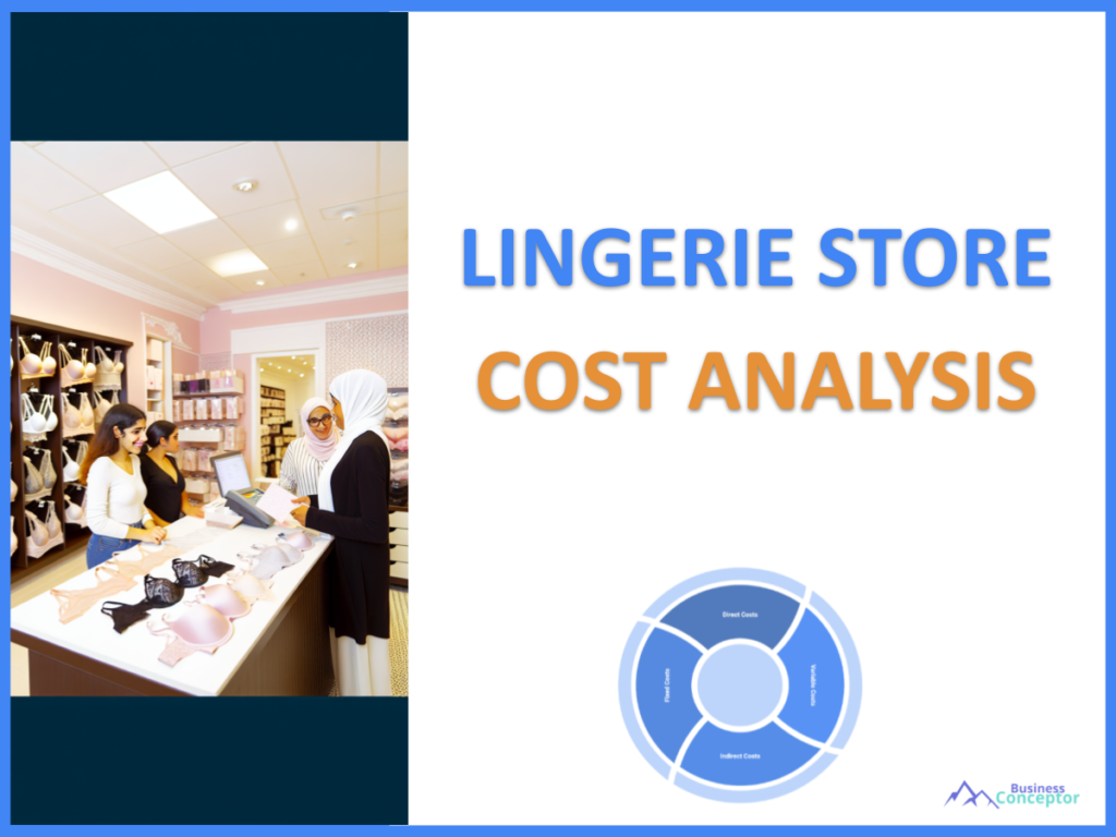 Cover COST ANALYSIS for Lingerie Store