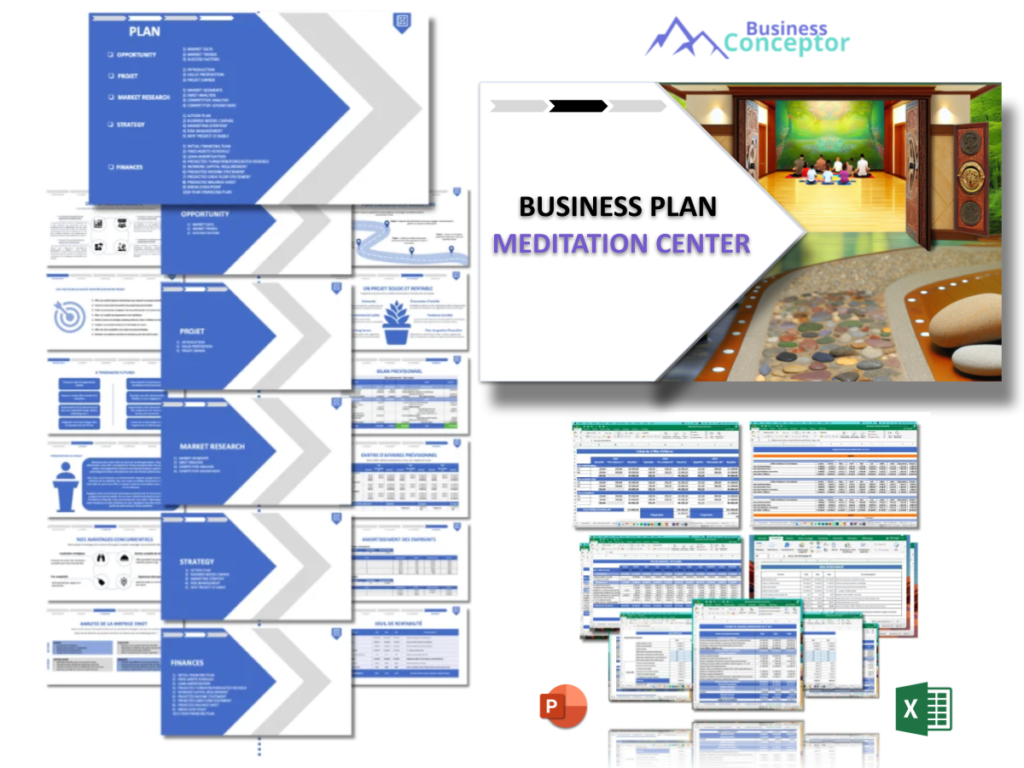 Cover Business plan for Meditation Center