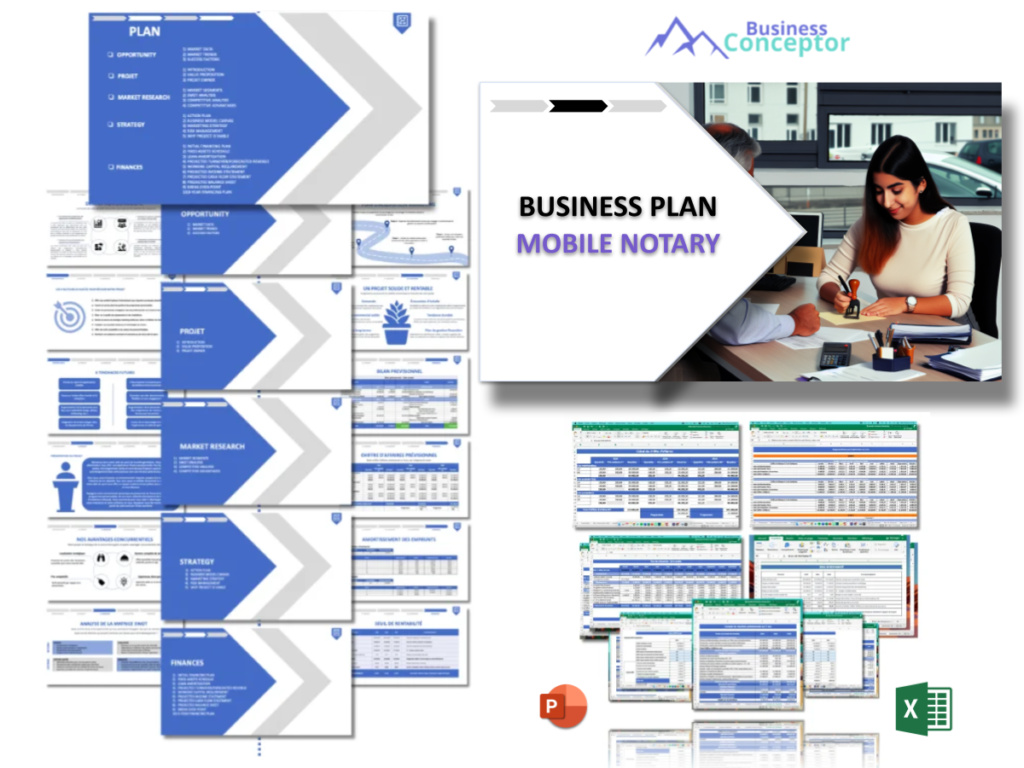 Cover Business plan for Mobile Notary