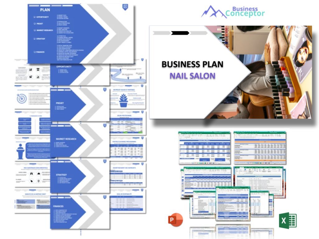 Cover Business plan for Nail Salon