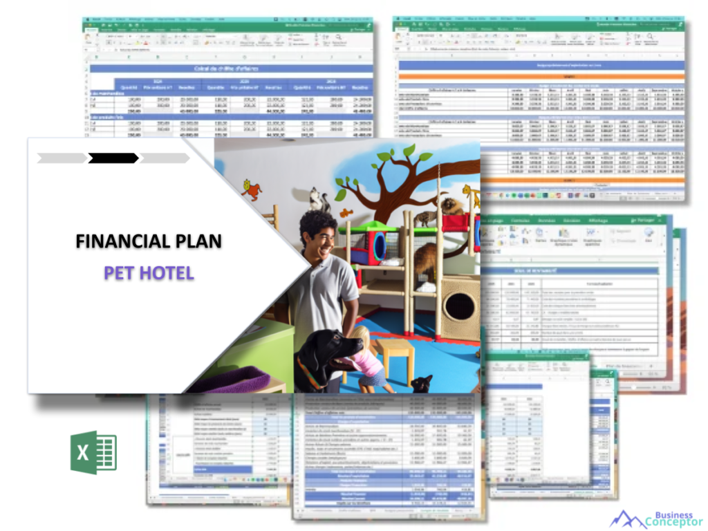 Cover Financial plan for Pet Hotel