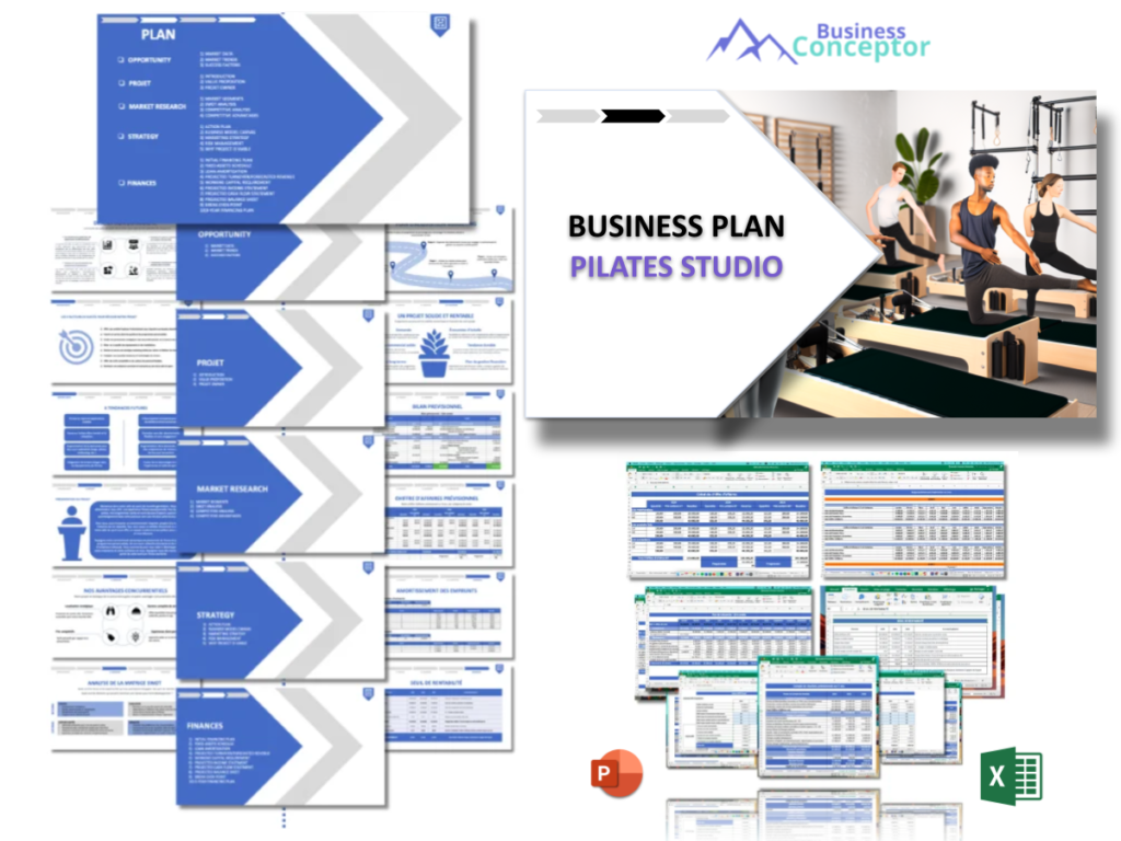 Cover Business plan for Pilates Studio