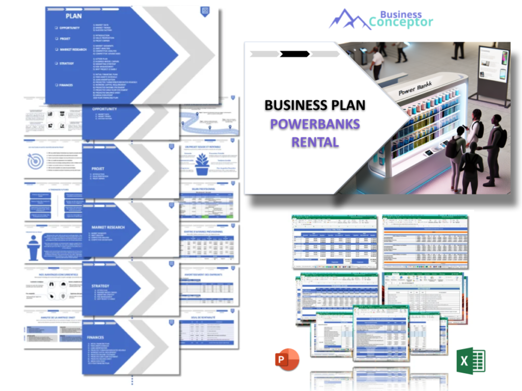 Cover Business plan for Powerbanks Rental