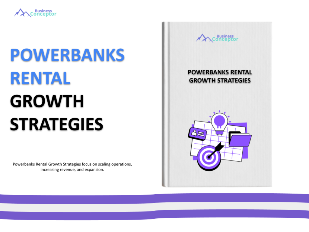 Cover GROWTH STRATEGIES AND SCALINGS for Powerbanks Rental