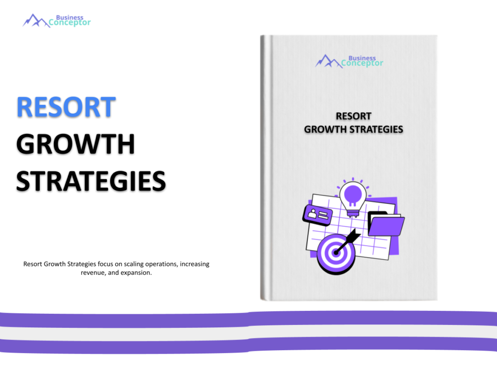 Cover GROWTH STRATEGIES AND SCALINGS for Resort