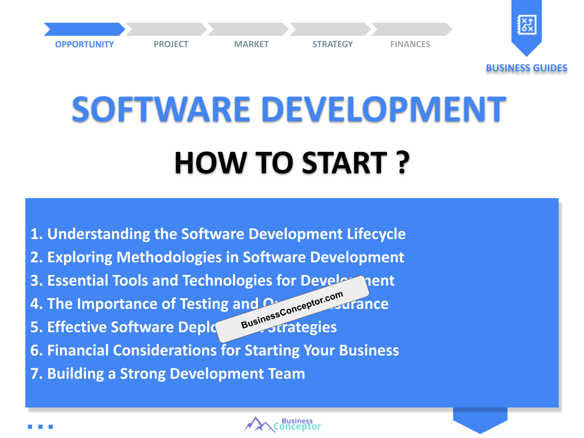 How to Start a Software Development Business: A Detailed Guide ...