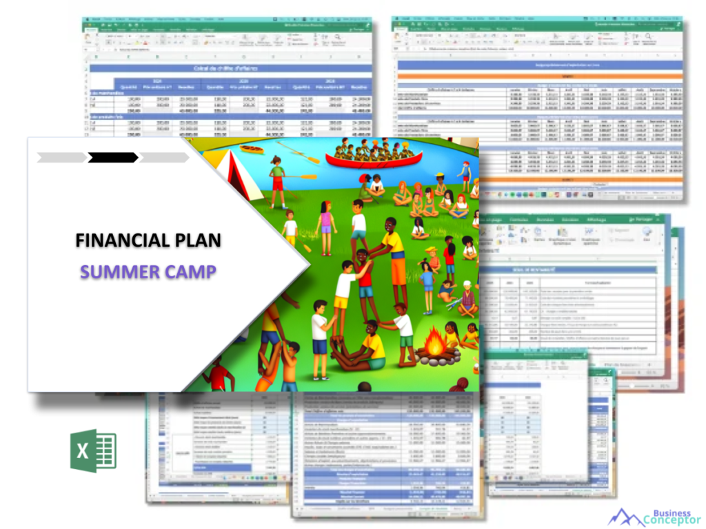Cover Financial plan for Summer Camp