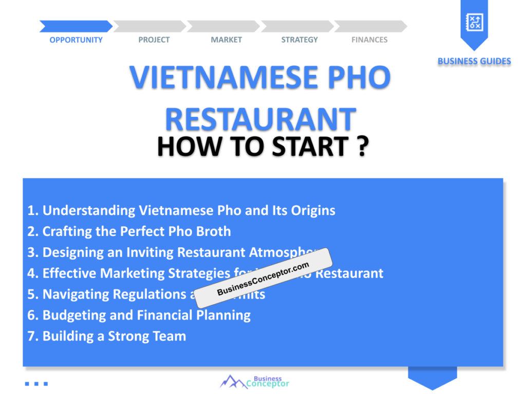 Cover COMPLETE GUIDE for Vietnamese Pho Restaurant