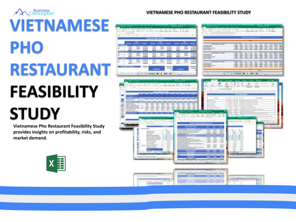 Cover FEASIBILITY STUDY for Vietnamese Pho Restaurant