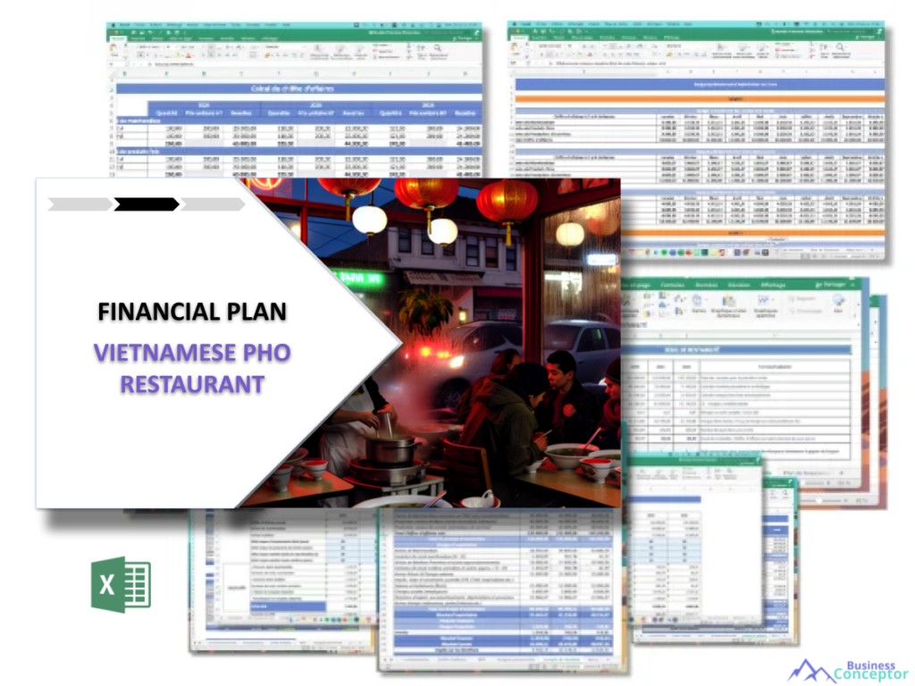 Cover Financial plan for Vietnamese Pho Restaurant