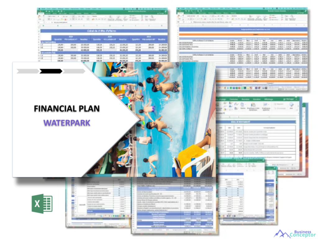 Cover Financial plan for Waterpark