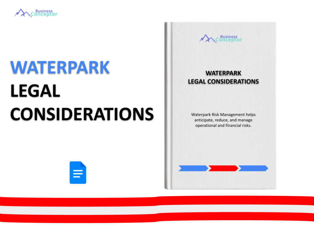 Cover LEGAL CONSIDERATIONS for Waterpark
