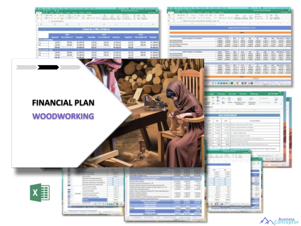 Cover Financial plan for Woodworking
