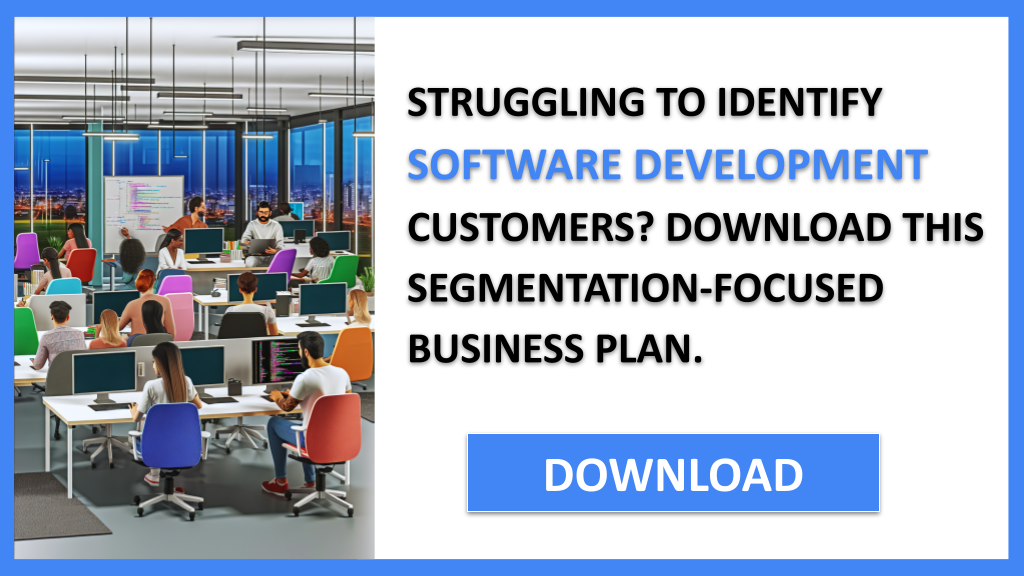 Software Development Customer Segments FOR SOFTWARE DEVELOPMENT-4