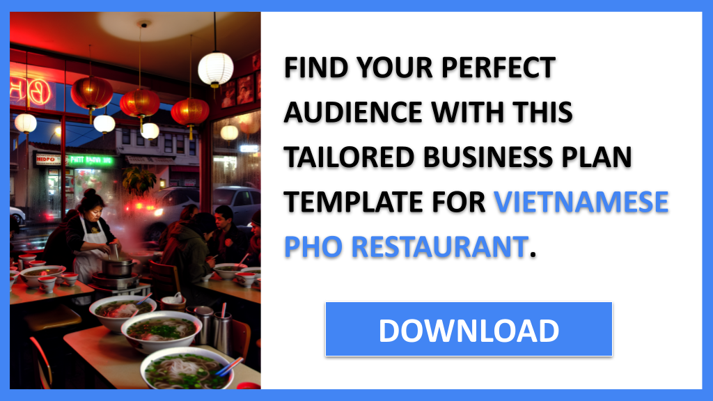 Vietnamese Pho Restaurant Customer Segments FOR VIETNAMESE PHO RESTAURANT-5