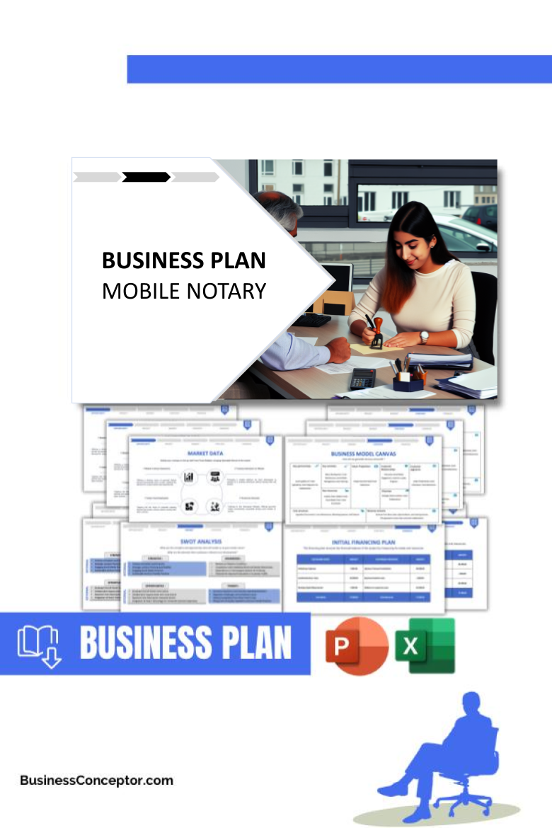 MOBILE NOTARY and Business plan for Mobile Notary 1CTA