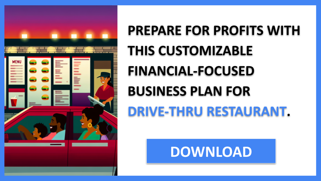 Drive-Thru Restaurant Financial Plan FOR DRIVE-THRU RESTAURANT-6