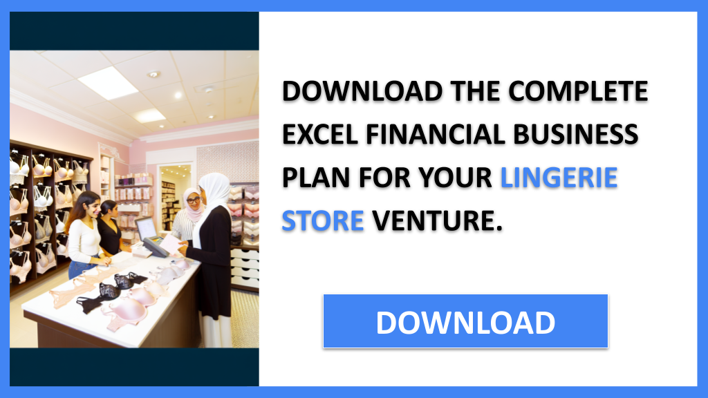 Lingerie Store Financial Plan FOR LINGERIE STORE-5