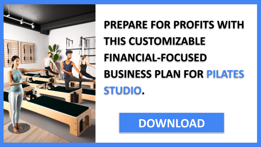 Pilates Studio Financial Plan FOR PILATES STUDIO-6