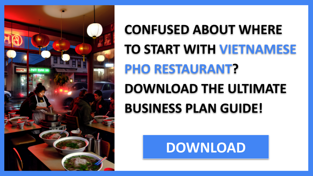 Vietnamese Pho Restaurant Financial Plan FOR VIETNAMESE PHO RESTAURANT-4