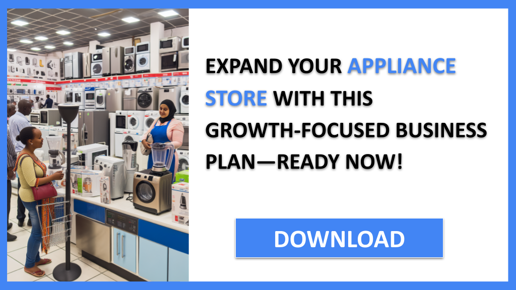 Appliance Store Growth Strategy FOR APPLIANCE STORE-6