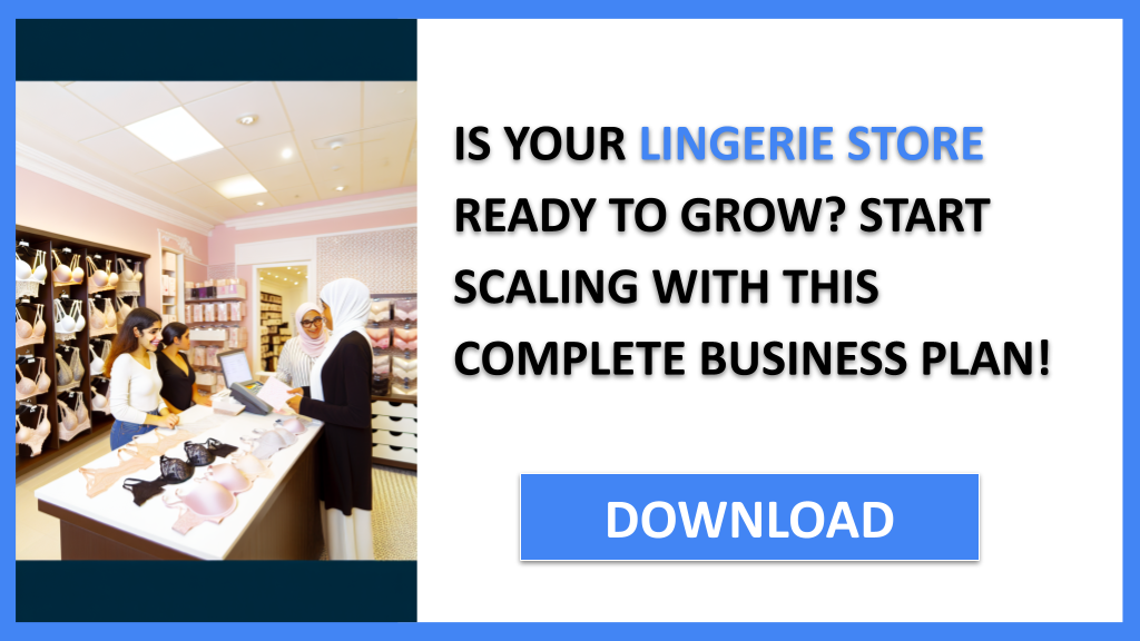 Lingerie Store Growth Strategy FOR LINGERIE STORE-4