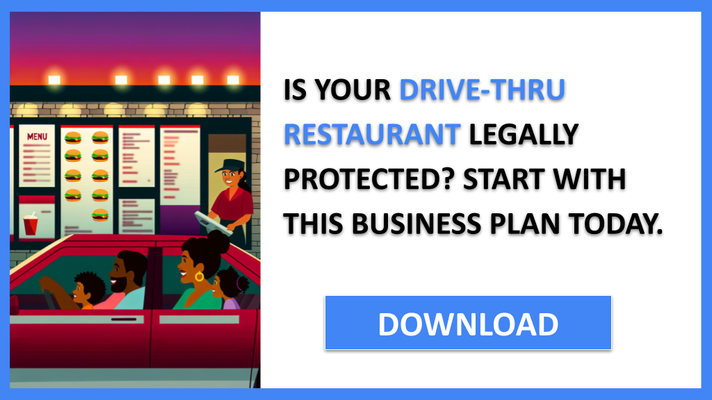 Drive-Thru Restaurant Legal Considerations FOR DRIVE-THRU RESTAURANT-4