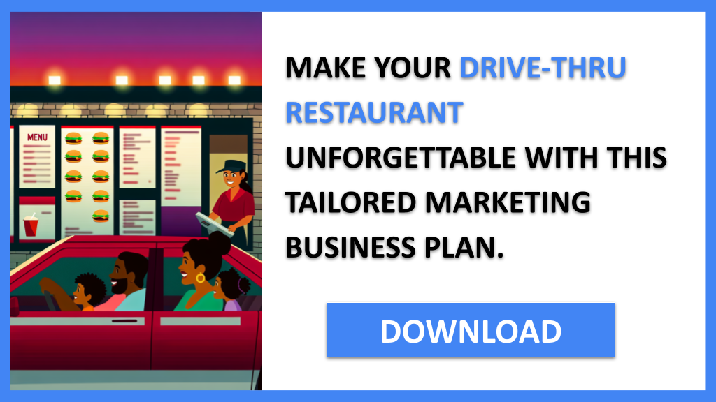 Drive-Thru Restaurant Marketing Plan FOR DRIVE-THRU RESTAURANT-6