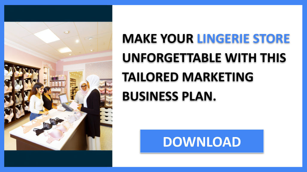 Lingerie Store Marketing Plan FOR LINGERIE STORE-6