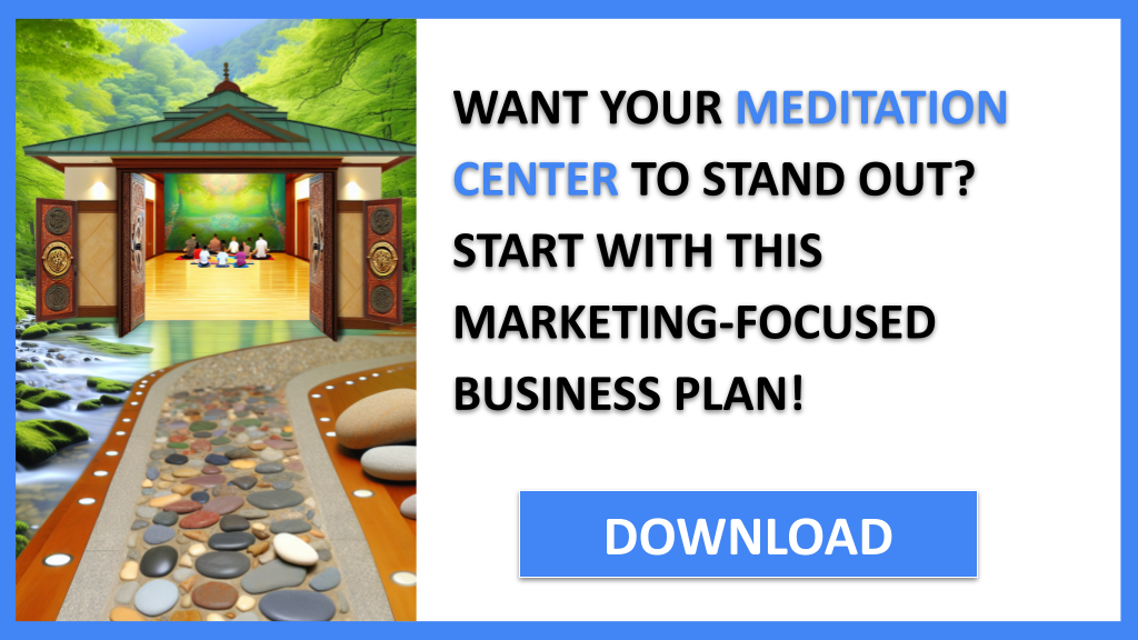 Meditation Center Marketing Plan FOR MEDITATION CENTER-4
