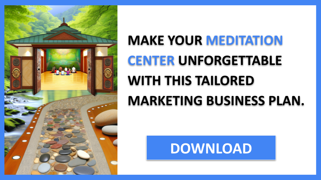 Meditation Center Marketing Plan FOR MEDITATION CENTER-6