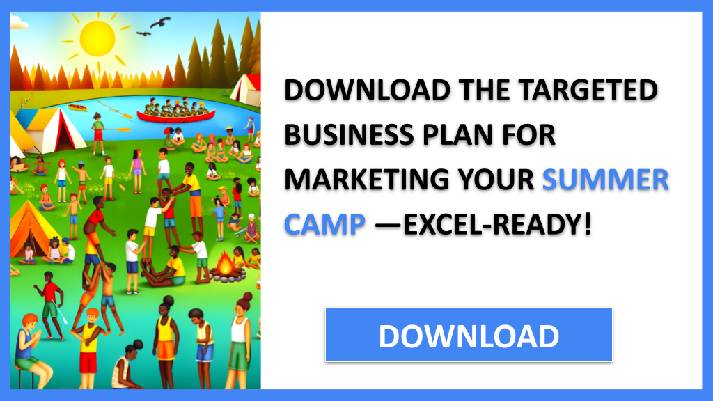 Summer Camp Marketing Plan FOR SUMMER CAMP-5