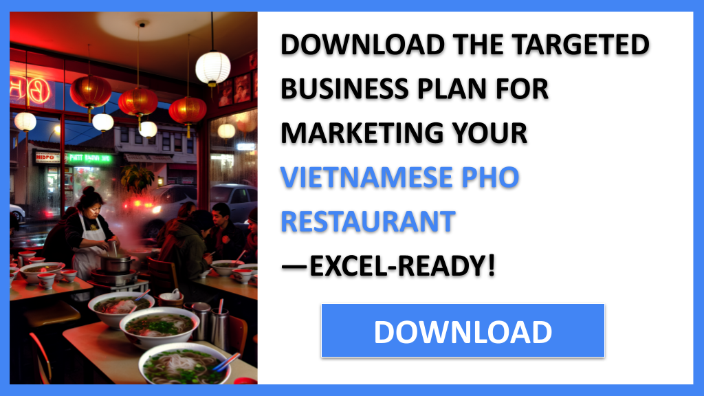 Vietnamese Pho Restaurant Marketing Plan FOR VIETNAMESE PHO RESTAURANT-5