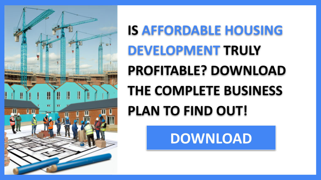 Affordable Housing Development Profitability FOR AFFORDABLE HOUSING DEVELOPMENT-4