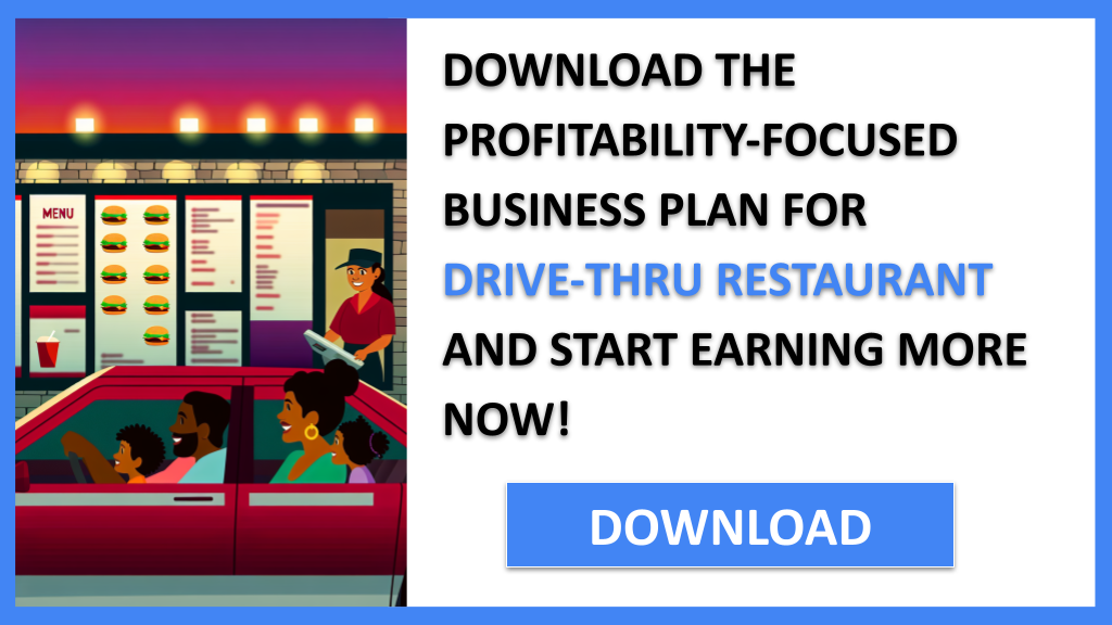 Drive-Thru Restaurant Profitability FOR DRIVE-THRU RESTAURANT-6
