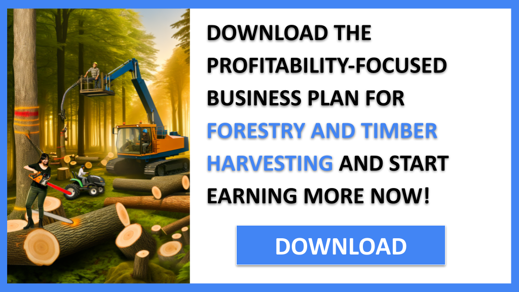Forestry And Timber Harvesting Profitability FOR FORESTRY AND TIMBER HARVESTING-6