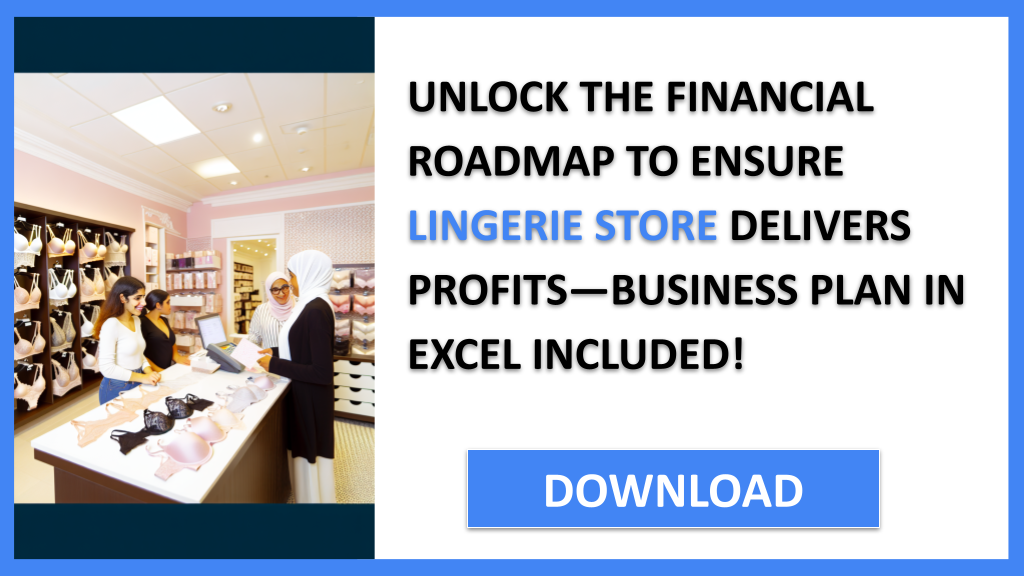 Lingerie Store Profitability FOR LINGERIE STORE-5