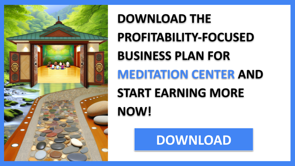 Meditation Center Profitability FOR MEDITATION CENTER-6