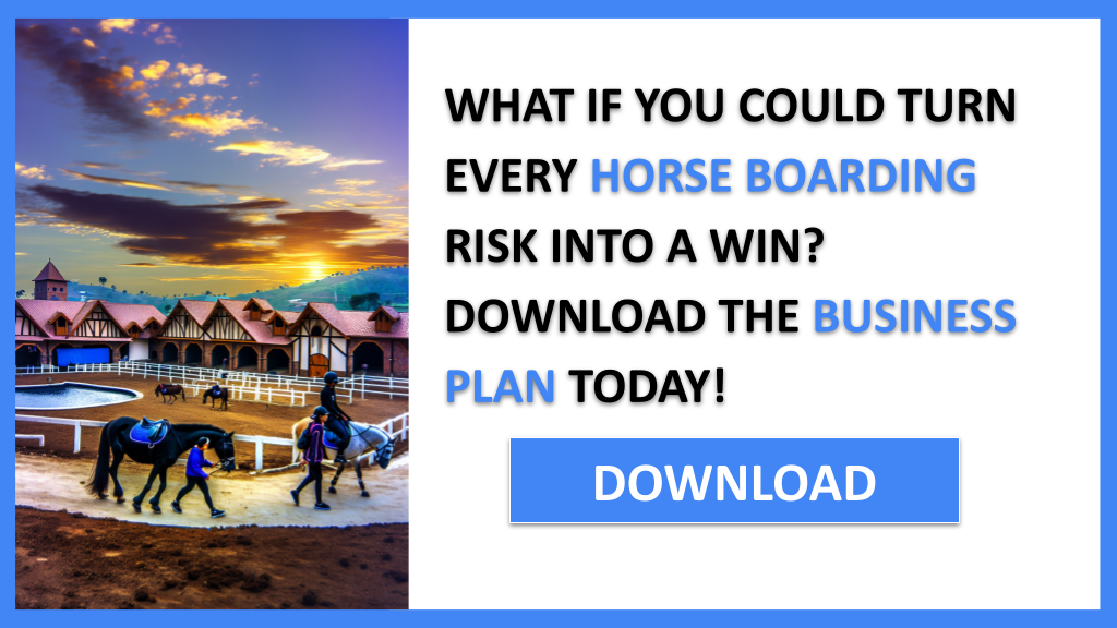 HORSE BOARDING and SWOT for Horse Boarding 1CTA