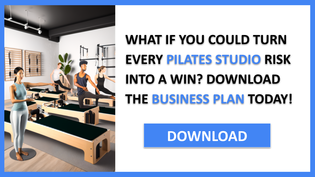 PILATES STUDIO and SWOT for Pilates Studio 1CTA