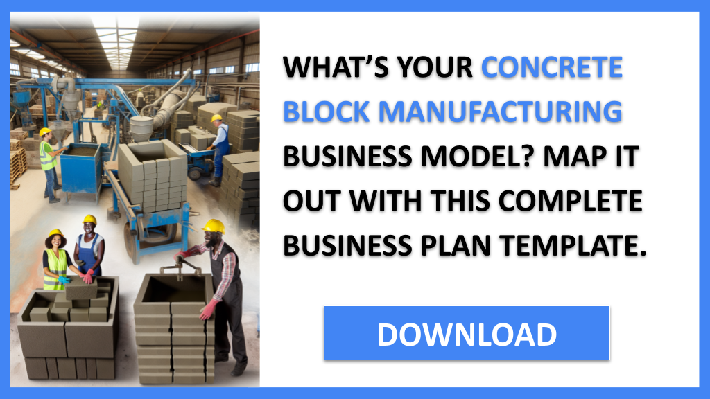 Concrete Block Manufacturing Business Model Canvas FOR CONCRETE BLOCK MANUFACTURING-4