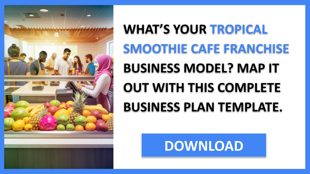 Tropical Smoothie Cafe Franchise Business Model Canvas FOR TROPICAL SMOOTHIE CAFE FRANCHISE-4