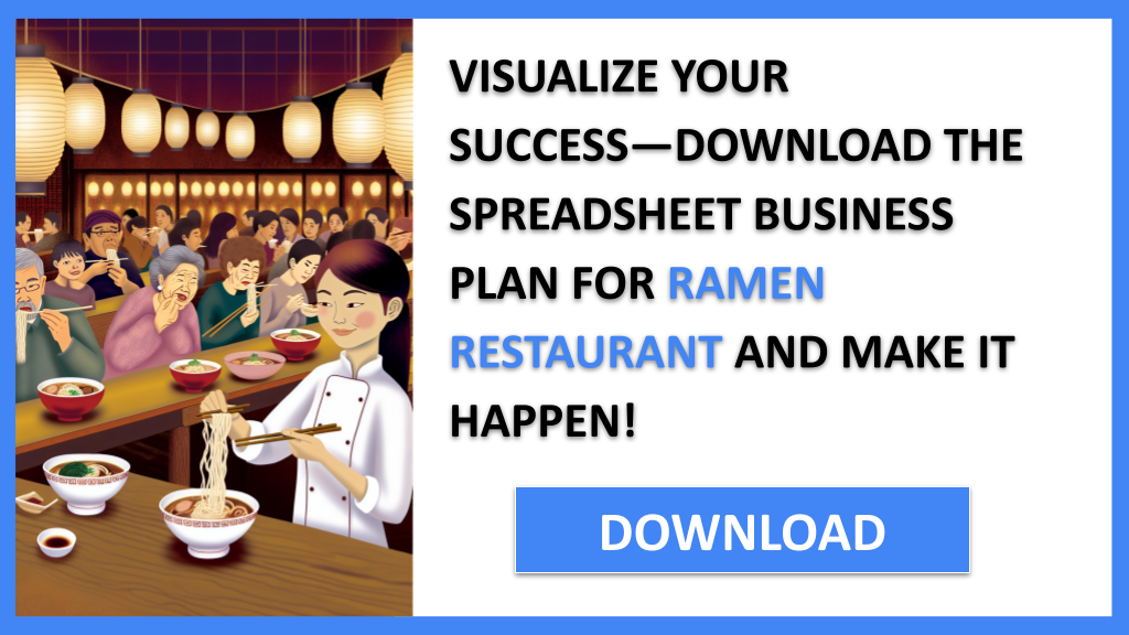 Ramen Restaurant Business Plan FOR RAMEN RESTAURANT-6