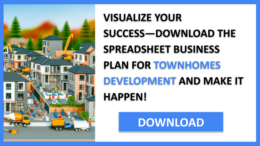 Townhomes Development Business Plan FOR TOWNHOMES DEVELOPMENT-6