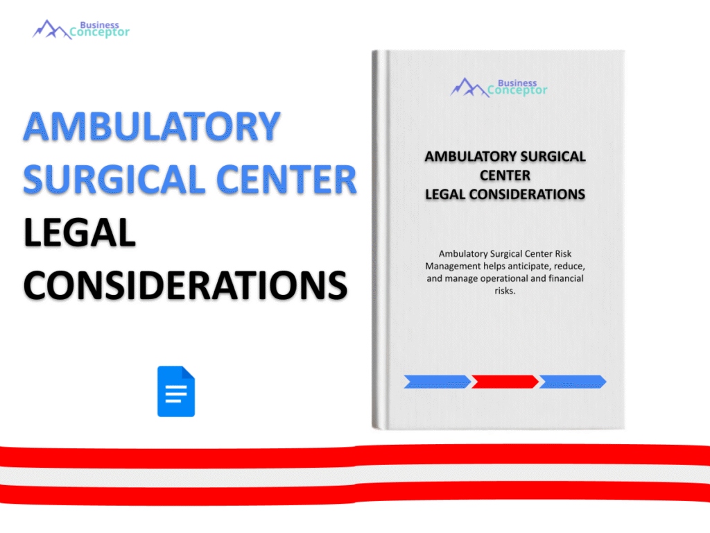 Cover LEGAL CONSIDERATIONS for Ambulatory Surgical Center
