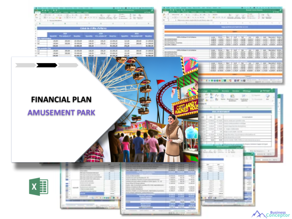 Cover Financial plan for Amusement Park