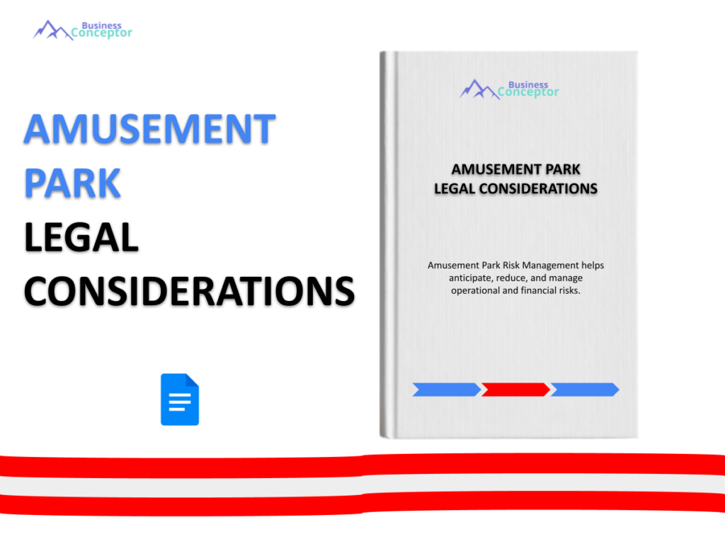Cover LEGAL CONSIDERATIONS for Amusement Park